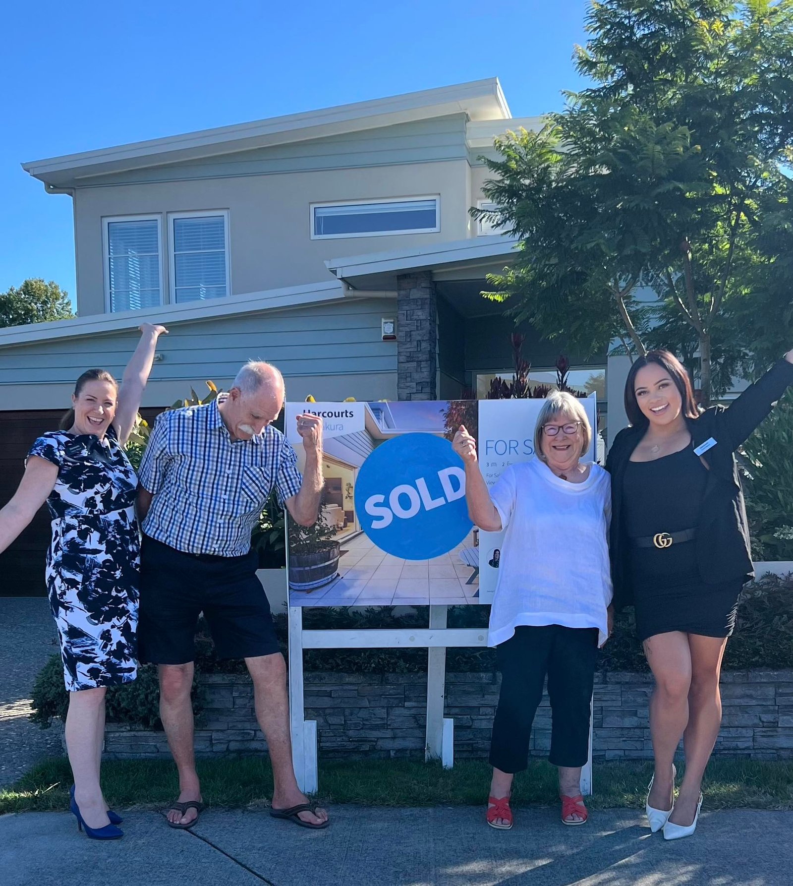 Happy homeowner with Leanne Stewart
