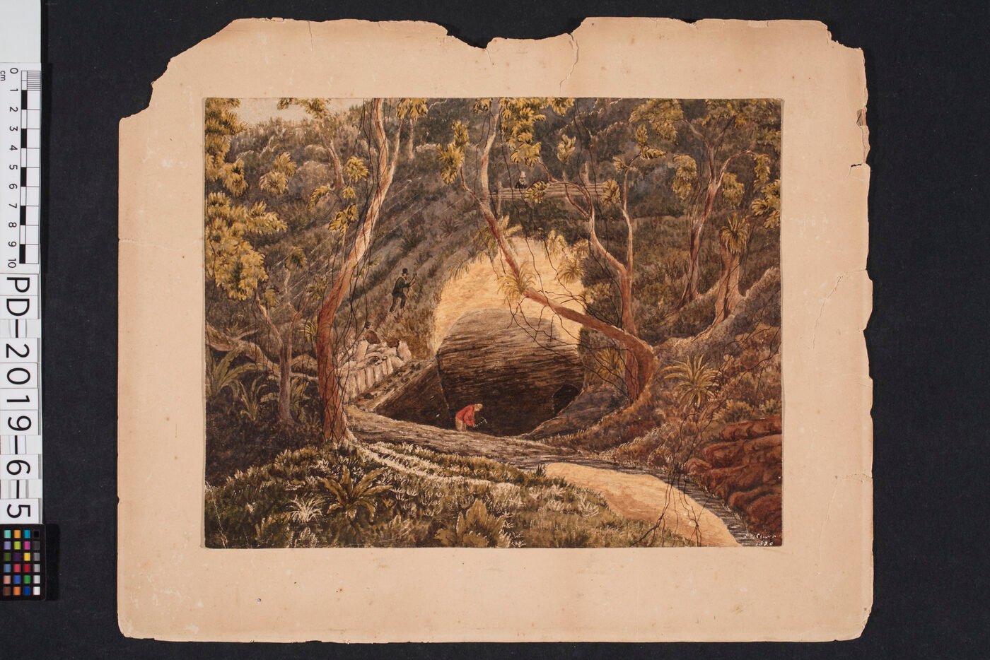 The first coal digging at Drury, S.L. Clarke 1824-1897